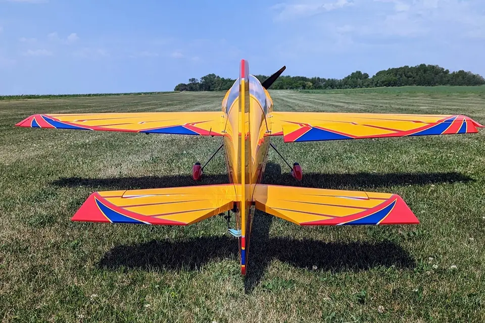 85" Yak 54 EXP Gelb/Rot 2,16 m von Extreme Flight – Modellflugzentrum Schweiz