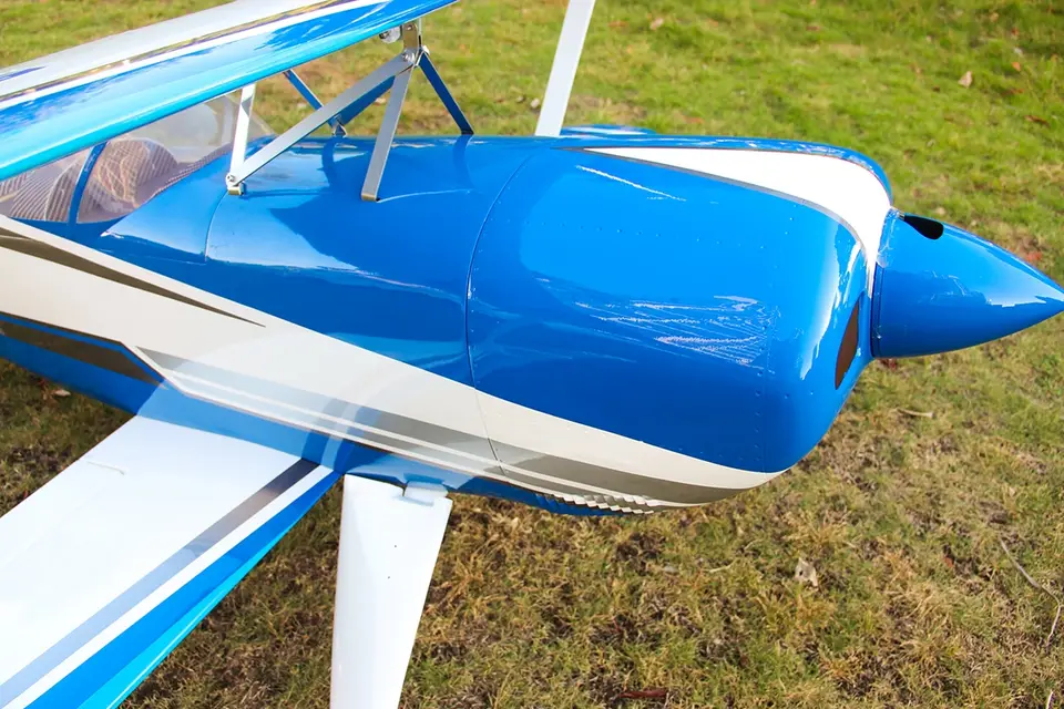 87" Pitts S2B Blau (2,2 m) von Pilot RC – Modellflugzentrum Schweiz