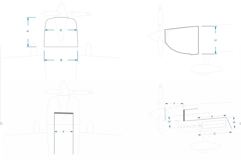 87" Pitts S2B Blau (2,2 m) von Pilot RC – Modellflugzentrum Schweiz