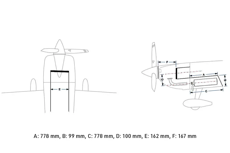 89" Slick 2260 mm Grün-Blau von Pilot RC – Modellflugzentrum Schweiz
