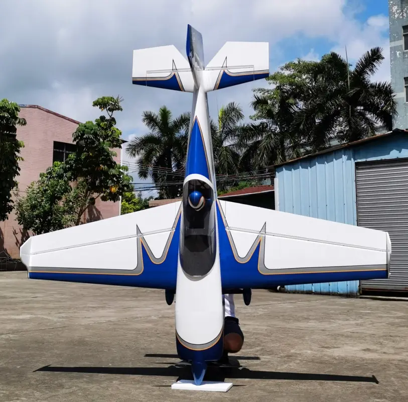 91" Extra 300 V2 EXP – Blau/Weiss 2,31 m von Extreme Flight – Modellflugzentrum Schweiz