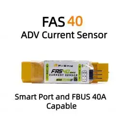FrSky FAS40 ADV Smart Port und FBUS 40A fähiger Stromsensor – Modellflugzentrum Schweiz