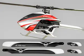 Stratos 700 Bausatz + Azure Rotorblätter set