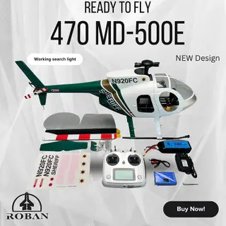 RotorScale 470 RTF MD-500E