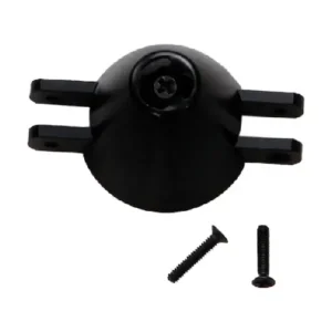 Robbe Modellsport Alu Spinner 25/3,17mm, schwarz eloxiert 5mm