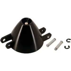 Robbe Modellsport Spinner 38mm mit Versatz schwarz